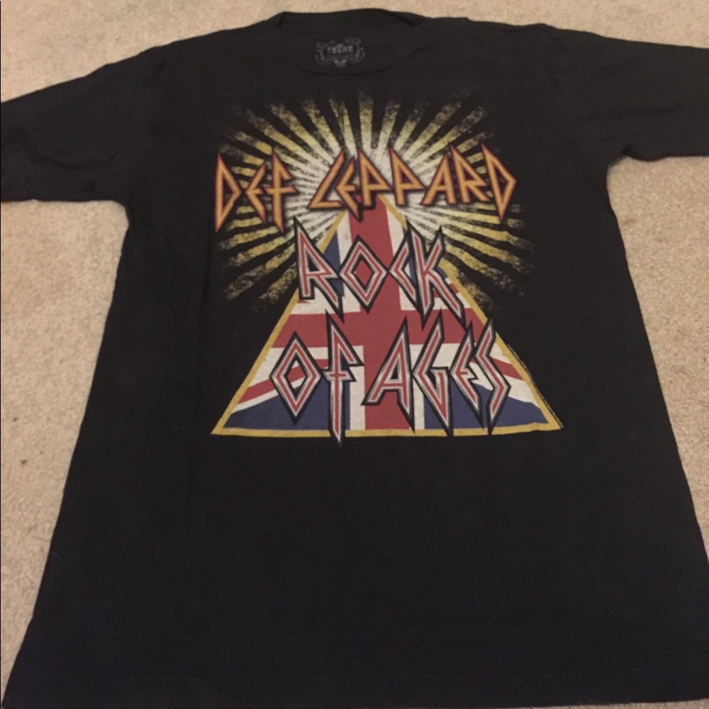 Def Leppard concert t shirt